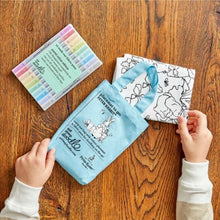 Load image into Gallery viewer, Peter Rabbit placemat to go - colour in & learn