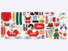 Load image into Gallery viewer, Santa's midnight sleigh ride play set