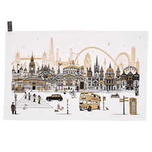 Load image into Gallery viewer, Quintessentially London tea towel