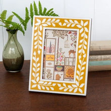Load image into Gallery viewer, Resin picture frame - mustard yellow