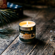 Load image into Gallery viewer, Sacred forest scented tin candle