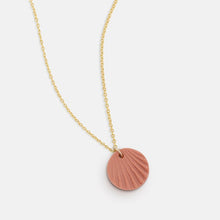 Load image into Gallery viewer, Porcelain scallop necklace - mint