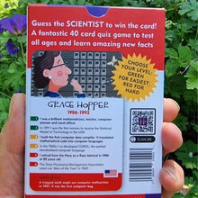 Load image into Gallery viewer, Scientists card game