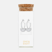 Load image into Gallery viewer, Delphi earrings - silver