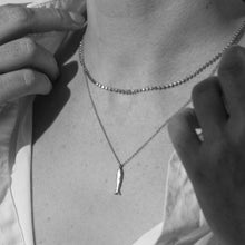 Load image into Gallery viewer, Minnow necklace - silver