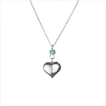 Load image into Gallery viewer, Silver heart pendants