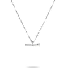 Load image into Gallery viewer, Silver willow necklace