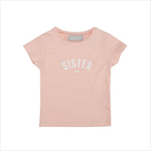 Load image into Gallery viewer, Sister cap-sleeved t-shirt - blush