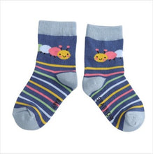 Load image into Gallery viewer, Caterpillar socks - cream