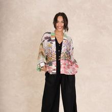 Load image into Gallery viewer, Spring kimono - white