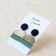 Load image into Gallery viewer, Sunset fringe earrings - various colours