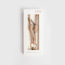 Load image into Gallery viewer, Long cord phone strap - taupe