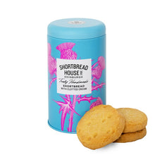 Load image into Gallery viewer, Tin shortbread biscuits - clotted cream