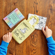 Load image into Gallery viewer, Tom Kitten placemat to go - colour in & learn