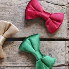 Load image into Gallery viewer, Velvet dog bow ties