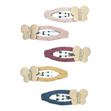 Load image into Gallery viewer, Winter ivy butterfly mini clic clacs