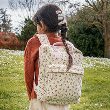 Load image into Gallery viewer, Quilted wildflower rucksack