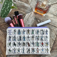 Load image into Gallery viewer, Women who changed the world zip bag