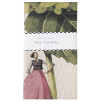 Load image into Gallery viewer, Tea towel - hydrangea Annabelle
