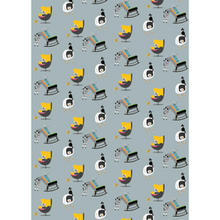 Load image into Gallery viewer, Fun cats gift wrap
