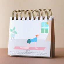 Load image into Gallery viewer, Daily yoga poses flip chart