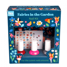 Load image into Gallery viewer, Kids nail kit - fairies in the garden