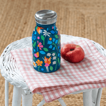 Load image into Gallery viewer, Stainless steel water bottle - fairies in the garden