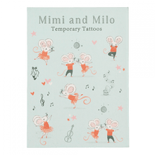 Load image into Gallery viewer, Temporary tattoos - Mimi & Milo