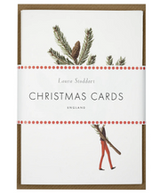 Load image into Gallery viewer, Christmas cards ten pack - spruce & eucalyptus