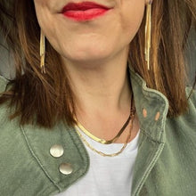 Load image into Gallery viewer, Link chain necklace - gold or silver