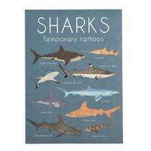 Load image into Gallery viewer, Temporary tattoos - shark