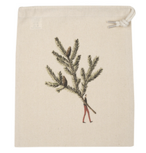 Load image into Gallery viewer, Drawstring bag - spruce - small