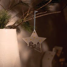 Load image into Gallery viewer, Xmas dec - glass stars