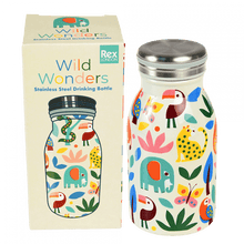 Load image into Gallery viewer, Stainless steel water bottle - wild wonders