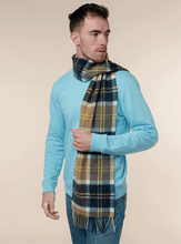 Load image into Gallery viewer, Woodhouse scarf - denim/yellow

