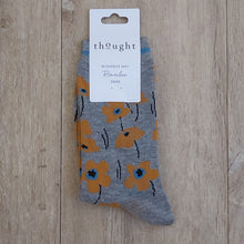 Load image into Gallery viewer, Peggie floral bamboo socks