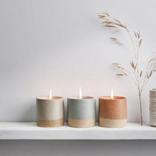 Load image into Gallery viewer, Earth & sky mushroom candle pot - bay & rosemary