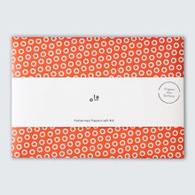 Load image into Gallery viewer, Papercraft kit - origami star garland/bright