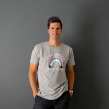 Load image into Gallery viewer, Rainbow t-shirt - grey
