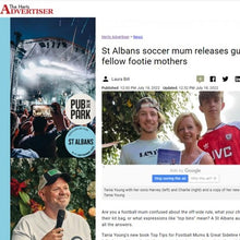 Load image into Gallery viewer, Top tips for football mums book