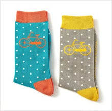 Load image into Gallery viewer, Bike & spots socks box