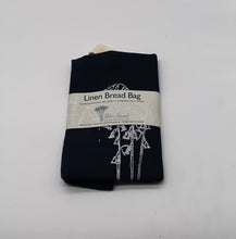 Load image into Gallery viewer, Linen bread bag - navy