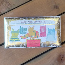 Load image into Gallery viewer, Miaow for now - silky milk chocolate