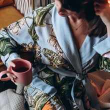 Load image into Gallery viewer, Chilli plant scarf - blue