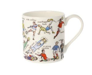 The art of football mug
