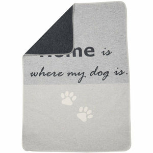 Pet blanket - home is where my dog is