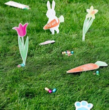 Load image into Gallery viewer, Hop over the rainbow egg hunt kit