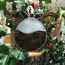 Load image into Gallery viewer, Handmade glass Christmas pudding - medium