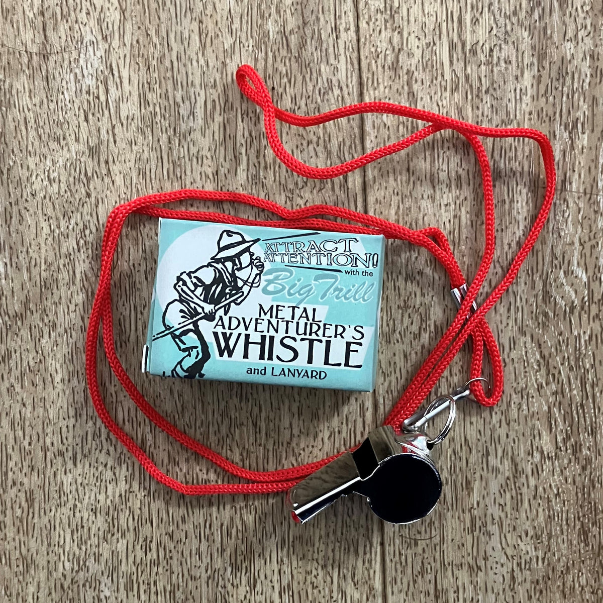 Adventurer's whistle Raindrops on Roses St Albans