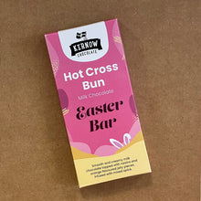 Load image into Gallery viewer, Hot cross bun Easter chocolate bar